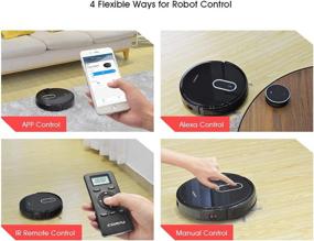 img 2 attached to 🧹 Revolutionize Cleaning with the C530 Robot Vacuum Cleaner: WiFi Enabled, Wet Mopping & More