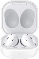 🎧 samsung galaxy buds live, active noise cancelling true wireless earbuds (wireless charging case included), mystic white (us version) logo