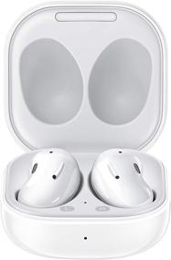 img 4 attached to 🎧 Samsung Galaxy Buds Live, Active Noise Cancelling True Wireless Earbuds (Wireless Charging Case Included), Mystic White (US Version)