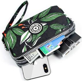 img 3 attached to BIAOTIE Large Capacity Wristlet Wallet Women's Handbags & Wallets