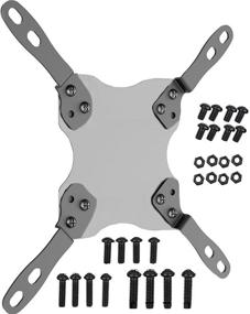 img 3 attached to 🖥️ Husky Mounts VESA Adapters for Flat Screen TV Wall Mount Bracket Extensions - Expand VESA Plate from 100 x 100 to 200 x 200 and 200 x 100