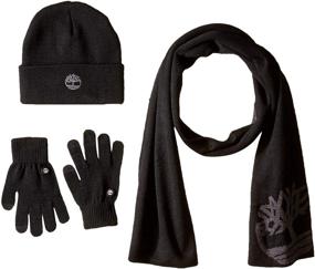 img 3 attached to 🧤 Men's Accessories: Timberland Double Layer Cuffed Beanie in Gloves & Mittens for Improved SEO