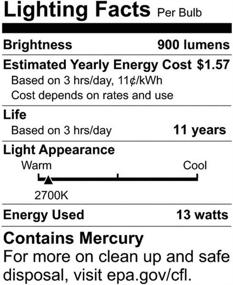 img 1 attached to 💡 Efficiently Illuminate Your Space with SATCO S6235 Soft White 13W Bulb