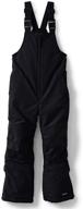 lands' end kids squall waterproof iron knee bib snow pants: ultimate protection for active adventurers logo