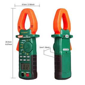 img 3 attached to 🔌 Highly Accurate Clamp Multimeters with Storage Bag, NCV, and LED Light for Home AC/DC Current