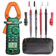 🔌 highly accurate clamp multimeters with storage bag, ncv, and led light for home ac/dc current логотип