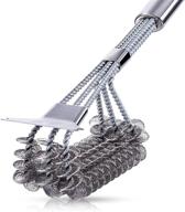 loocian stainless steel bristle-free grill brush: the ultimate bbq brush, scraper, and safe cleaning tool for grills logo