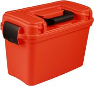 📦 waterproof boater's dry box - attwood 11834-1, bright safety orange логотип