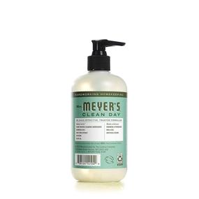 img 2 attached to 🌿 Mrs. Meyer's Clean Day Liquid Hand Soap: Cruelty-Free & Biodegradable with Essential Oils, Basil Scent (12.5oz, Pack of 3)