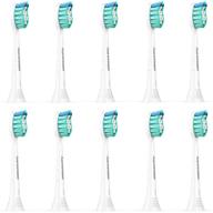 aoremon 10 pack replacement toothbrush heads for 🪥 philips sonicare hx9023/65 - enhance your dental care routine logo