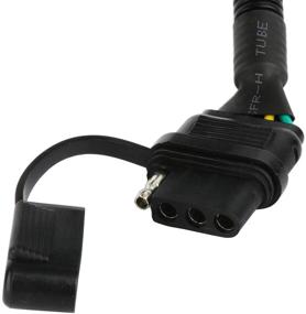 img 1 attached to 🔌 SCITOO 4-Pin Flat Truck to 7-Pin Round Single-Function Wiring Adapter