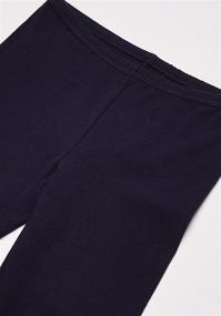 img 2 attached to 👧 Stylish Hanes Little Girls Leggings in Ebony: Premium Girls' Clothing