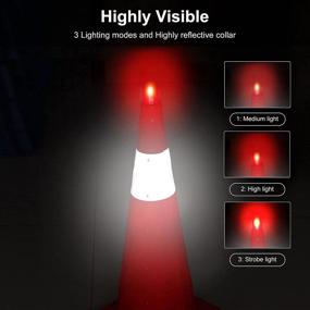 img 3 attached to 🚦 BATTIFE Collapsible Traffic Reflective Practice: Enhancing Road Safety with Portability