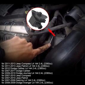 img 3 attached to 🔧 Intake Manifold Runner Control Valve for Compass Patriot D-odge Caliber Journey Avenger Sebring - Part# 911-902, 4884549AD: Efficient Performance and Compatibility