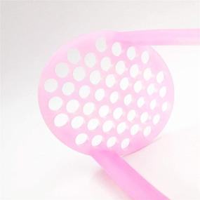 img 2 attached to FLYINGSEA Nylon Potato Masher – Safe for Non-Stick Cookware. Cooking and Kitchen Gadget in Pink.