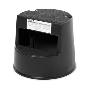 img 2 attached to Rubbermaid Commercial Products Small Black Step Stool: Versatile Kitchen and Bathroom Solution for Kids and Adults