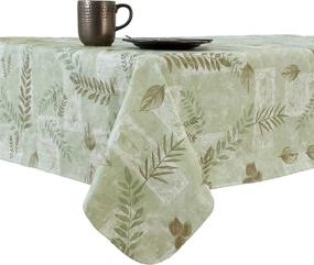 img 2 attached to Flannel Rectangle Tablecloth - Everyday Luxuries for Ultimate Style and Comfort