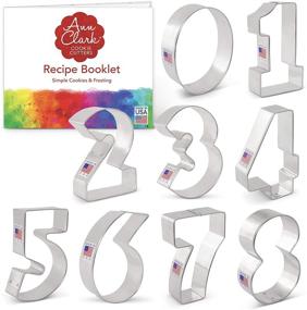 img 3 attached to 🍪 Ann Clark Cookie Cutters Numbers Cookie Cutter Set - 9-Piece Set with Recipe Booklet