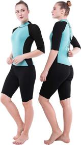img 4 attached to DEHAI Wetsuits Neoprene Swimming Snorkeling Sports & Fitness