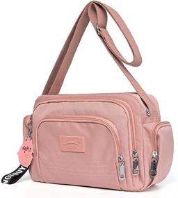 img 4 attached to 👝 ELDA Crossbody: Stylish Waterproof Pocketbooks for Women - Handbags and Wallets