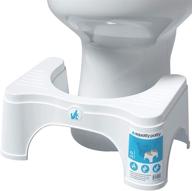 the ultimate squatty potty original toilet stool 2.0 base 7&#34;: add comfort to your bathroom routine! logo