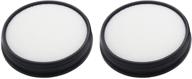 🔍 2 pack replacement primary washable filter 303903001 for hoover windtunnel air bagless upright cleaners - green label brand логотип