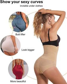 img 2 attached to Gotoly Women's Control Seamless Hi Waist Shapewear Clothing