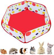 🐹 amakunft portable small animals playpen: pop open pet exercise fence for rabbits, guinea pigs, hamsters & more logo