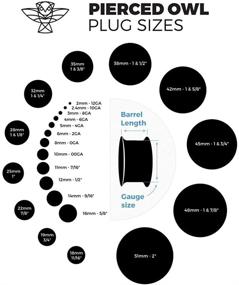img 1 attached to Pierced Owl Organic Tunnel Gauges