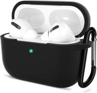 силиконовый чехол совместимый с кейсом airpods pro - защитный чехол atuat для airpods pro (2019) логотип