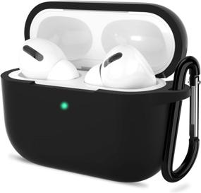 img 4 attached to Силиконовый чехол совместимый с кейсом AirPods Pro - Защитный чехол ATUAT для AirPods Pro (2019)