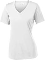 👚 stay cool and dry: women's short sleeve moisture wicking athletic shirts | sizes xs-4xl logo