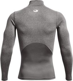 img 1 attached to 🥶 Ultimate ColdGear Compression Mock for Men: Unleashing Under Armour's Power