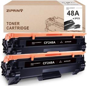 img 4 attached to 🖨️ ZIPRINT Compatible Toner Cartridge Replacement for HP 48A CF248A - for HP Laserjet Pro M15, M16, M31w, Pro MFP M28, M29 Printer (Black, 2-Pack)