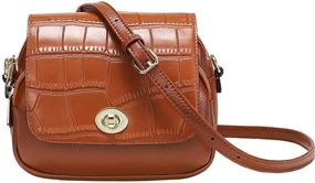 img 4 attached to LAORENTOU Crossbody Shoulder Genuine Leather