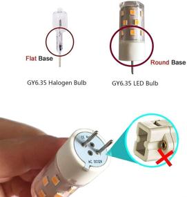 img 2 attached to 🔆 Daylight Halogen Bi Pin Equivalent to GY6 35