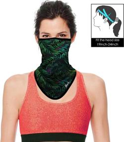 img 3 attached to 😷 Obacle Bandana Face Mask: Stylish Ear Loop Neck Gaiter for Effective Face Covering