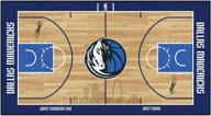 fanmats нейлоновые беговые дорожки dallas mavericks, большие логотип