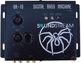 img 4 attached to 🎵 Soundstream BX-10 Цифровой усилитель низких частот с пультом дистанционного управления, черный.