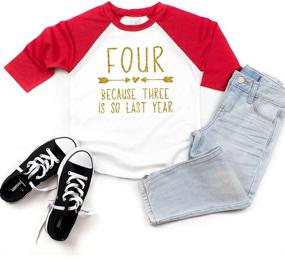 img 3 attached to 🎂 Bump Beyond Designs: Celebrate with Style! Fourth Birthday Girls' Clothing Collection