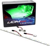 ijdmtoy (1) 18-smd-5050 led strip light compatible with car trunk cargo area or interior illumination lights & lighting accessories logo