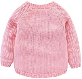 img 3 attached to 👧 LittleSpring Girls Turtleneck Sweater Pullover: Perfect for Boys' Clothing Needs