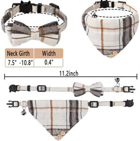 img 3 attached to CHUKCHI Bow Tie Collar Bandana