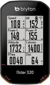 img 4 attached to 🚴 Bryton Rider 320E GPS Bike/Cycling Computer: Enhancing Performance with 5 Satellite Systems, Long Battery Life, ANT+ and BLE Sensor Support