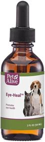 img 4 attached to 🐾 PetAlive Eye-Heal - Natural Herbal Formula for Optimal Eye Health in Cats and Dogs - Gentle Eye Soother and Cleanser - Supports Debris Removal - Easy Application with Cotton Swab - 59 mL