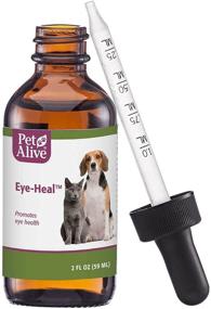 img 3 attached to 🐾 PetAlive Eye-Heal - Natural Herbal Formula for Optimal Eye Health in Cats and Dogs - Gentle Eye Soother and Cleanser - Supports Debris Removal - Easy Application with Cotton Swab - 59 mL