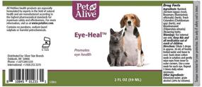img 1 attached to 🐾 PetAlive Eye-Heal - Natural Herbal Formula for Optimal Eye Health in Cats and Dogs - Gentle Eye Soother and Cleanser - Supports Debris Removal - Easy Application with Cotton Swab - 59 mL