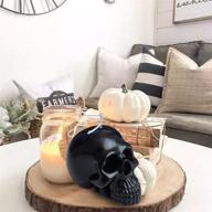 3d skull shape silicone candle molds for aromatherapy beeswax candle making - lantsang candle making tool for soap, lotion bar, crayon wax melt, polymer clay, and cake decorating logo