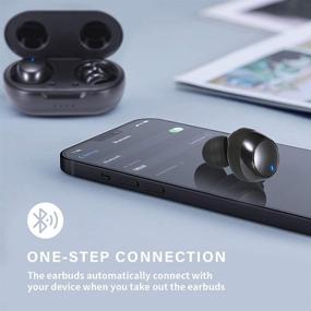 img 3 attached to 🎧 Ultimate Wireless Earbuds: Bluetooth 5.0, Low Latency, 4-6 Hours Playtime, IPX5 Waterproof, TWS Stereo, Deep Bass - Perfect for Sports!