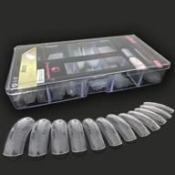 dual forms nail mold 12 size with scale - 120pcs/case: the perfect gift for nail enthusiasts logo